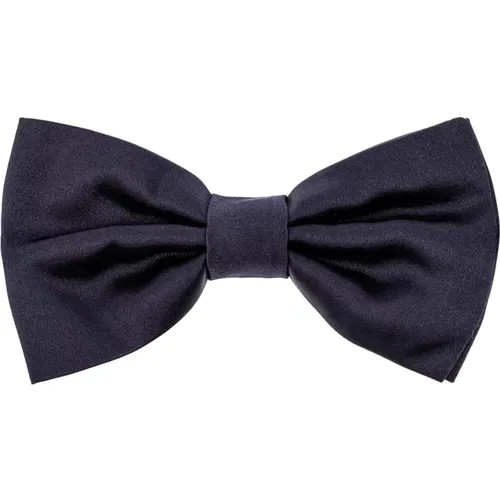 Silk bow tie , Herren, Größe: ONE Size - Dolce & Gabbana - Modalova