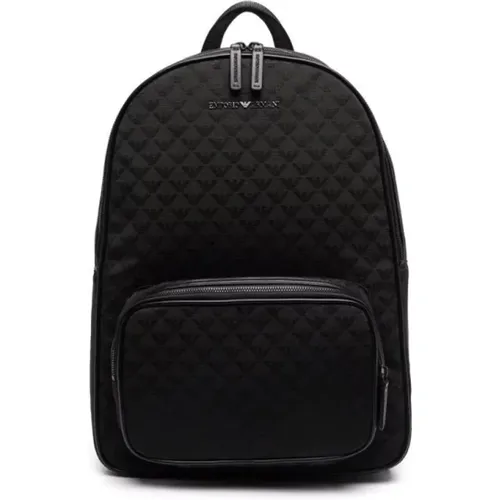 Backpack , male, Sizes: ONE SIZE - Emporio Armani - Modalova