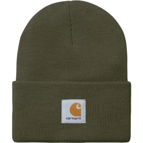 Beanies, male, , Size: ONE SIZE Acrylic Watch Wool Cap - Carhartt WIP - Modalova