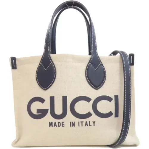 Pre-owned Canvas gucci-bags , female, Sizes: ONE SIZE - Gucci Vintage - Modalova