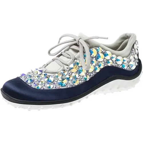 Pre-owned Sneakers, female, , Size: 5 US Pre-owned Mesh sneakers - Miu Miu Pre-owned - Modalova