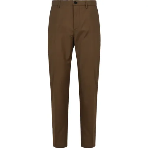 Suit Trousers, male, , Size: W31 Chino Pants with Pockets and Wool - Department Five - Modalova