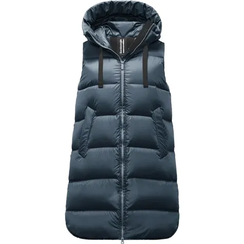 Bright Nylon A-Line Vest - Stay Warm and Stylish , female, Sizes: L, XL, XS, S, M, 2XL - BomBoogie - Modalova