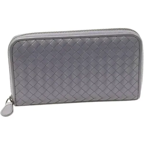 Pre-owned Leather wallets , female, Sizes: ONE SIZE - Bottega Veneta Vintage - Modalova