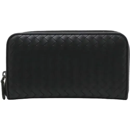 Pre-owned Leather wallets , female, Sizes: ONE SIZE - Bottega Veneta Vintage - Modalova