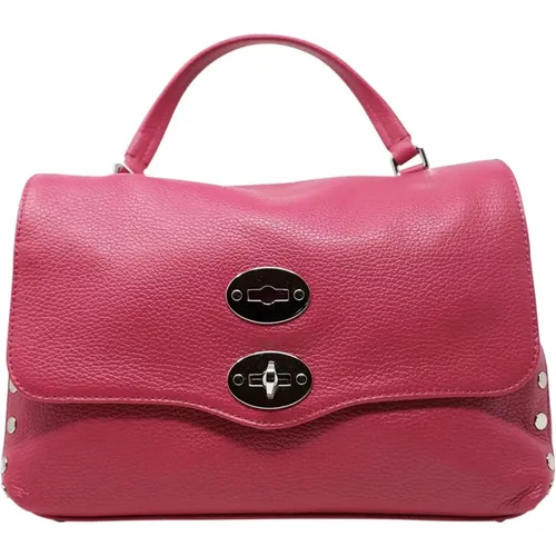 Bouganville Leather Handbag , female, Sizes: ONE SIZE - Zanellato - Modalova