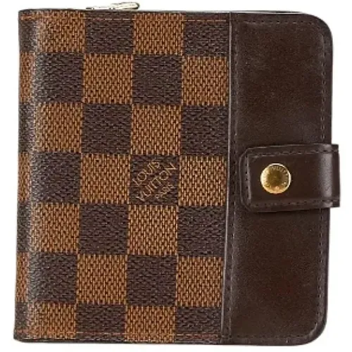 Pre-owned Canvas wallets , female, Sizes: ONE SIZE - Louis Vuitton Vintage - Modalova