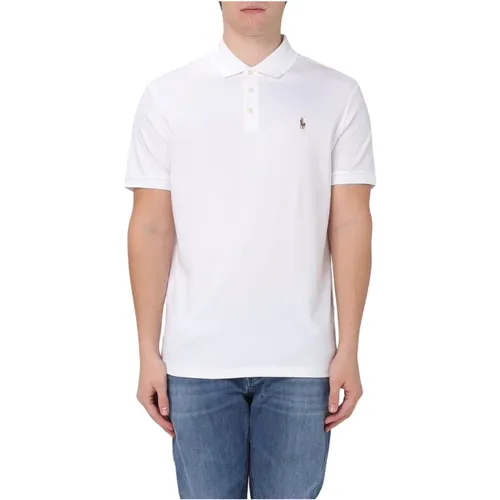 Interlock Cotton Polo Shirt , male, Sizes: L - Polo Ralph Lauren - Modalova