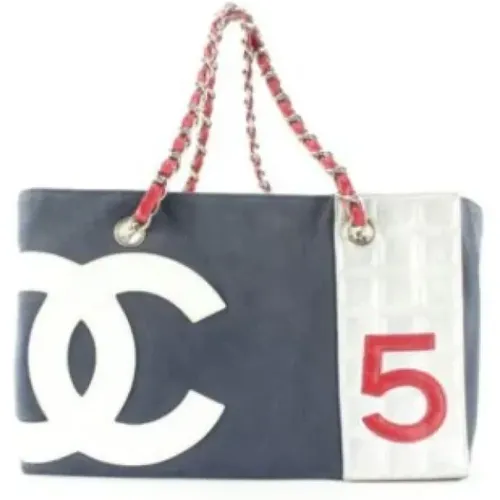 Multicolored Fabric Tote Bag , female, Sizes: ONE SIZE - Chanel Vintage - Modalova