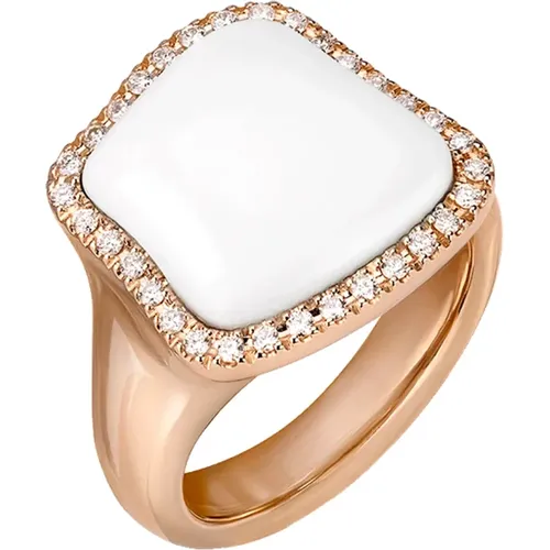 Enchanted Gold Ring , female, Sizes: 53 MM - Chantecler - Modalova