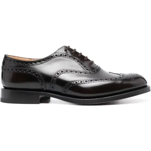 Burwood Business Shoes for Men , male, Sizes: 8 1/2 UK, 9 UK, 7 1/2 UK, 10 UK - Church's - Modalova