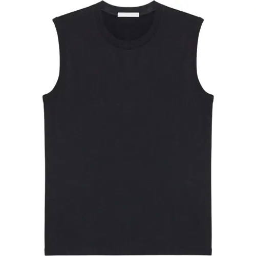 Sleeveless Tops, male, , Size: M Logo Muscle Tank Top - Helmut Lang - Modalova