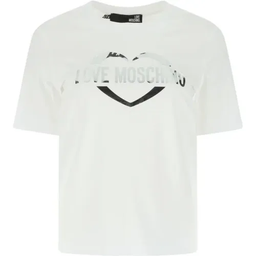 Verspieltes Logo T-Shirt Moschino - Moschino - Modalova