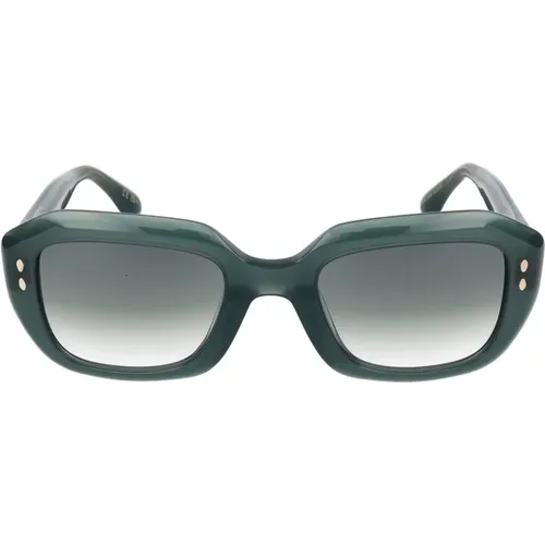 IM 0108/G/S Sonnenbrille,Grüne Sonnenbrille,Schwarze/Graue Sonnenbrille - Isabel marant - Modalova