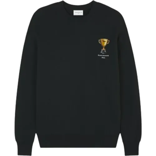 Bequemer Sweatshirt Trophy , Herren, Größe: S - Maison Kitsuné - Modalova