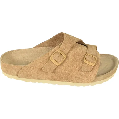 Sliders, unisex, , Size: 11 US Zurich Exquisite Sliders - Birkenstock - Modalova