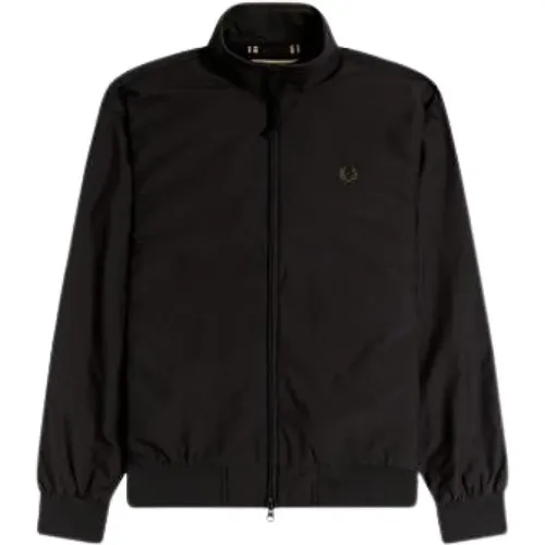 Zip-throughs, male, , Size: S Zippered Sweatshirt - Fred Perry - Modalova