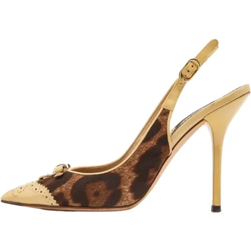 Pre-owned Canvas heels , Damen, Größe: 38 EU - Dolce & Gabbana Pre-owned - Modalova