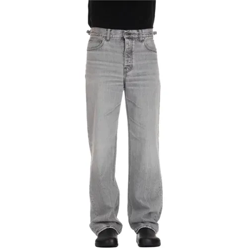 Light Grey Over Fit Jeans , male, Sizes: W34, W29, W32 - Haikure - Modalova