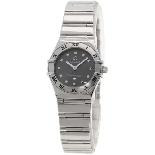 Pre-owned Watches, female, , Size: ONE SIZE Pre-owned Stainless Steel watches - Omega Vintage - Modalova