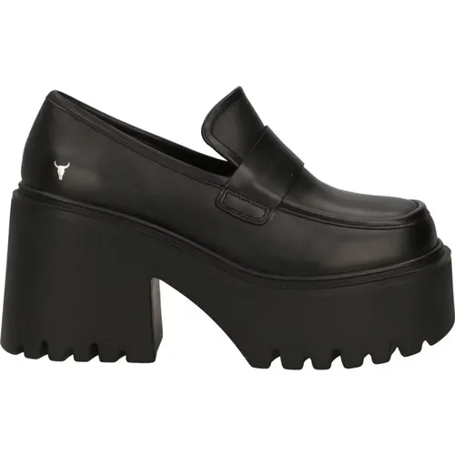 Heeled Loafers , female, Sizes: 7 UK, 8 UK - Windsor Smith - Modalova
