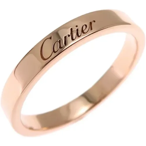 Pre-owned Jewellery, female, , Size: ONE SIZE Pre-owned Rose Gold rings - Cartier Vintage - Modalova