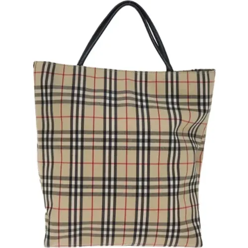 Pre-owned Tote Bags, female, , Size: ONE SIZE Pre-owned Fabric totes - Burberry Vintage - Modalova