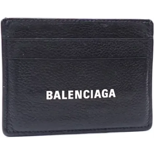 Pre-owned Wallets, male, , Size: ONE SIZE Pre-owned Leather wallets - Balenciaga Vintage - Modalova