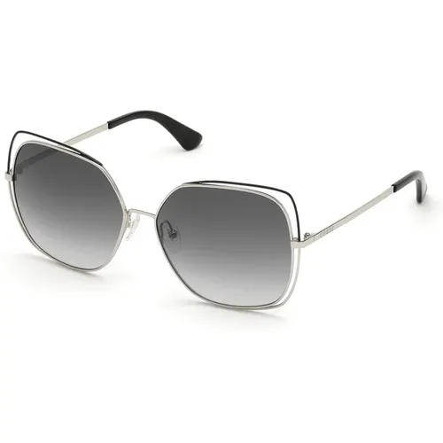 Silber Verspiegelte Sonnenbrille - Guess - Modalova