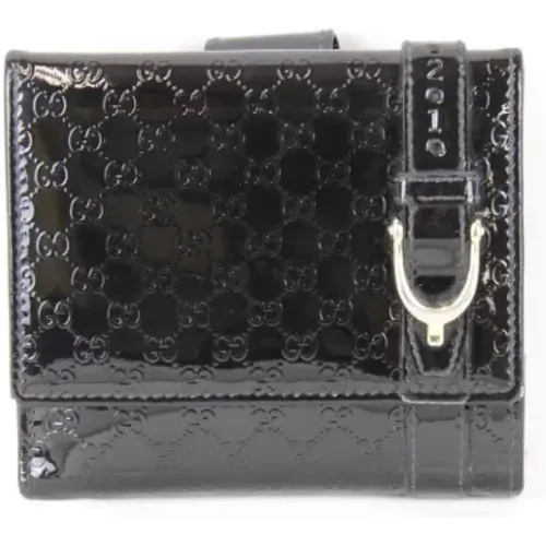 Pre-owned Wallets, female, , Size: ONE SIZE Pre-owned Leather wallets - Gucci Vintage - Modalova