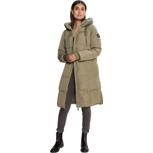 Long Down Coat Nova Square Tea , female, Sizes: S, 2XL, XL, XS, M, L - MOS MOSH - Modalova