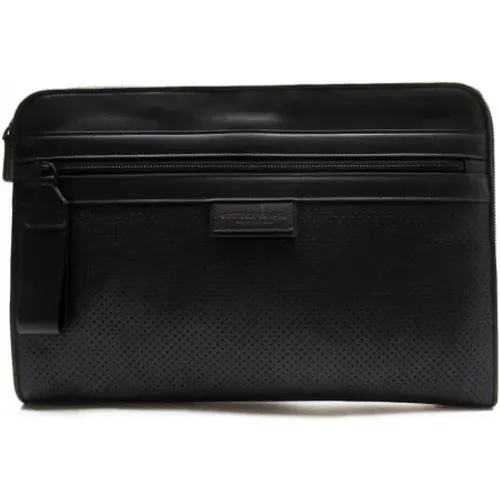 Pre-owned Clutches, unisex, , Size: ONE SIZE Pre-owned Leather clutches - Bottega Veneta Vintage - Modalova