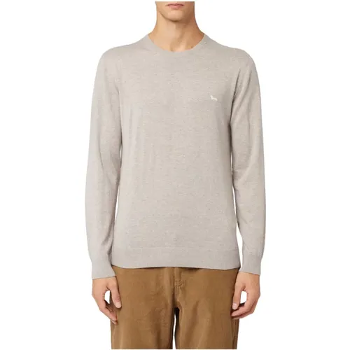 Dove Grey Pullover für Herren , Herren, Größe: XL - Harmont & Blaine - Modalova