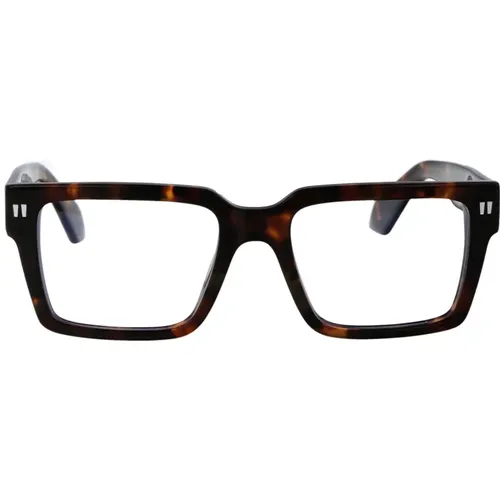 Stylish Optical Style 54 Glasses , unisex, Sizes: 53 MM - Off White - Modalova