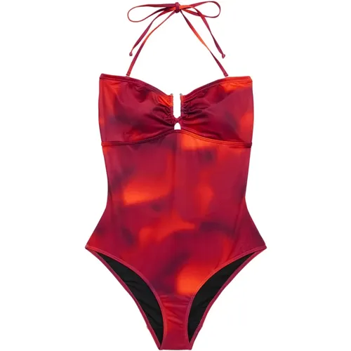 Rotes Feuer Badeanzug Zubehör , Damen, Größe: L - Gestuz - Modalova