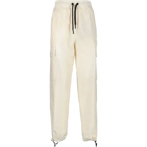 Grenoble Weiße Hose - Regular Fit , Damen, Größe: XS - Moncler - Modalova