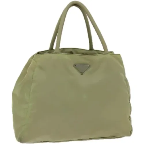 Pre-owned Tote Bags, female, , Size: ONE SIZE Pre-owned Canvas totes - Prada Vintage - Modalova