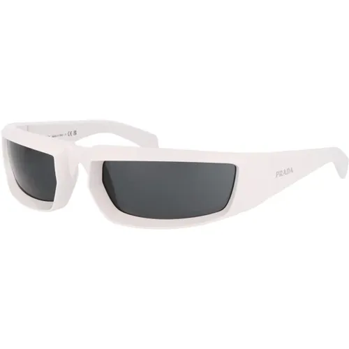 Stylish Sunglasses for Sunny Days , male, Sizes: 63 MM - Prada - Modalova