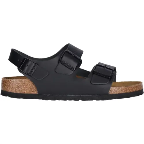 Milano Natural Leather Sandals , female, Sizes: 6 UK, 7 UK - Birkenstock - Modalova