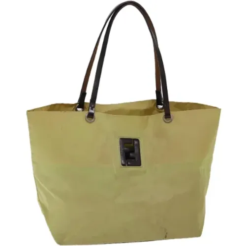 Pre-owned Tote Bags, female, , Size: ONE SIZE Pre-owned Nylon fendi-bags - Fendi Vintage - Modalova