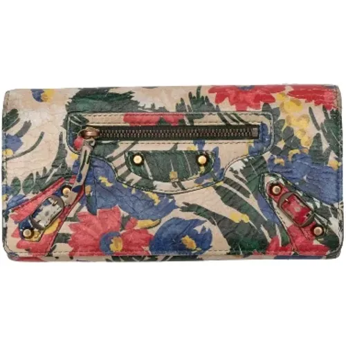 Pre-owned Wallets, female, , Size: ONE SIZE Pre-owned Leather wallets - Balenciaga Vintage - Modalova