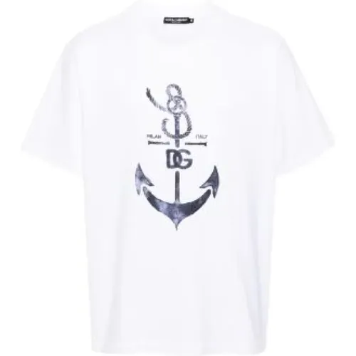 Weiße T-Shirts und Polos von Dolce Gabbana,T-Shirts - Dolce & Gabbana - Modalova