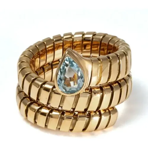 Pre-owned Jewellery, female, , Size: ONE SIZE Pre-owned Gold rings - Bvlgari Vintage - Modalova