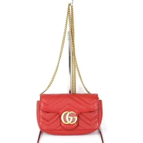 Pre-owned Cross Body Bags, female, , Size: ONE SIZE Pre-owned Leather gucci-bags - Gucci Vintage - Modalova