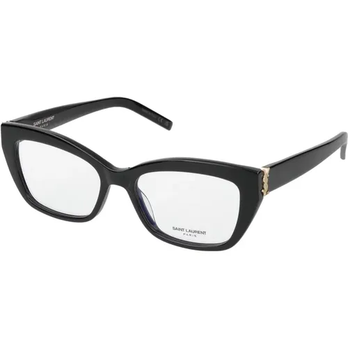 Modische Brille SL M117 , Damen, Größe: 53 MM - Saint Laurent - Modalova