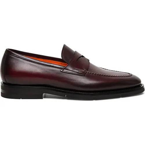 Loafers , Herren, Größe: 40 1/2 EU - Santoni - Modalova