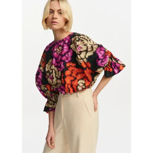 Fulberry Print Top - Essentiel Antwerp - Modalova