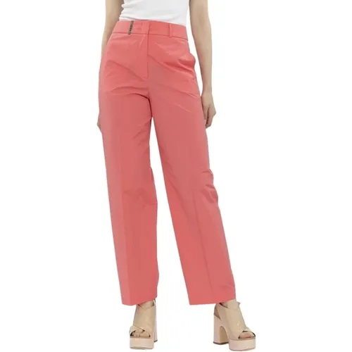 Straight Trousers , female, Sizes: S, XS - PESERICO - Modalova