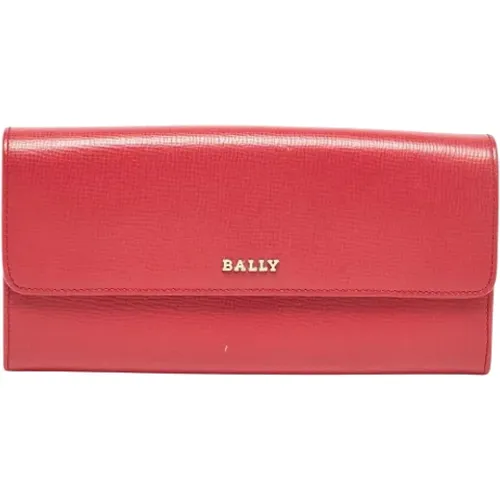 Pre-owned Wallets, female, , Size: ONE SIZE Pre-owned Leather wallets - Bally Pre-owned - Modalova