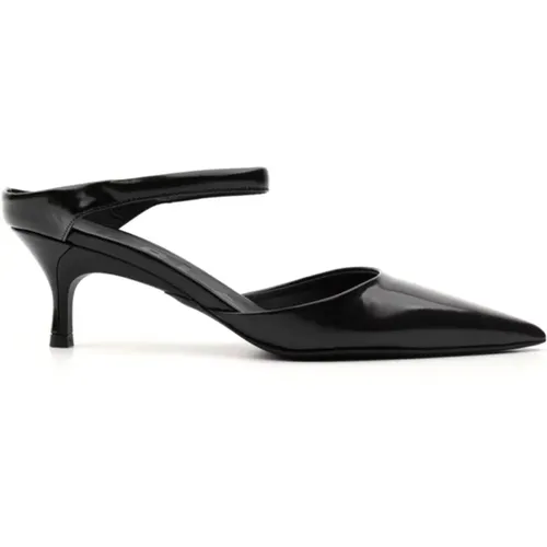 Schwarze Sandalen für Damen , Damen, Größe: 37 EU - Furla - Modalova